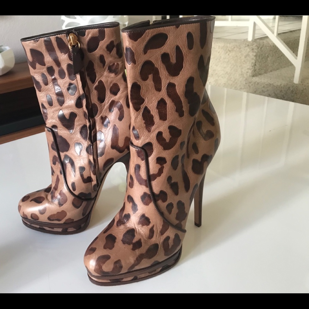 Casadei butter leather boots